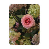 Rose Hydrangea Arrangement Magnet (Vertikal)