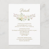 Rose Hydrangea Details Karte (Vorderseite)