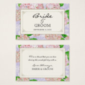 Rose Hydrangea Lace Floral (Vorne & Hinten)