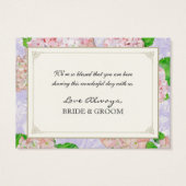 Rose Hydrangea Lace Floral (Rückseite)