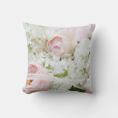 Rose Hydrangeaband Kissen (Vorderseite)