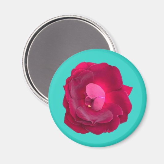 ROSE I MAGNET (Vorderseite/Rückseite)