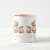 Rose Ice Cream Sandwich Day Tasse (Zentrum)