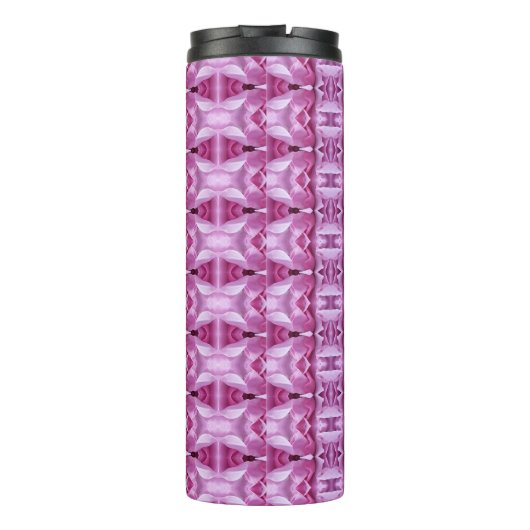 Rose Ikat 2 Thermosbecher (Rückseite)