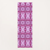Rose Ikat 2 Yogamatte (Vorderseite)