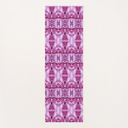 Rose Ikat 2 Yogamatte (Vorderseite)