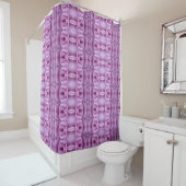 Rose Ikat 4 Duschvorhang (Beispiel)