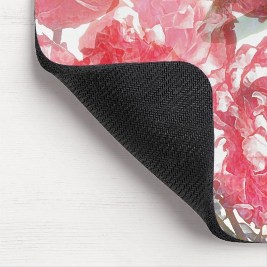 Rose Illusion Art Mouse Pad Mousepad (Ecke)