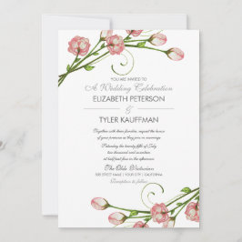 Rose im Blumengarten Einladung