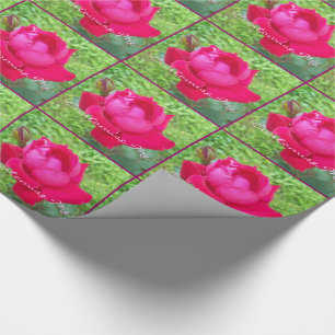 Rose im Blut Geschenkpapier