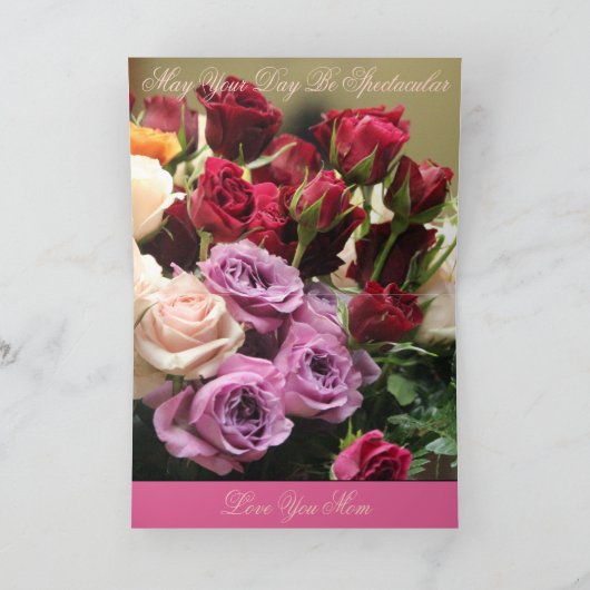 Rose im Blut Karte (Innenseite)