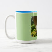 Rose im Blut Zweifarbige Tasse (Links)