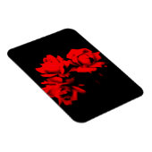 Rose im Dunkeln Magnet (Rechte Seite)