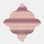 Rose im Feld Gastgeschenk Hochzeit Blush-Markierun Geschenkschachtel (Ungefaltet)