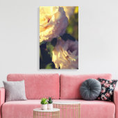 Rose im Garten Leinwanddruck (Insitu (Wohnzimmer))