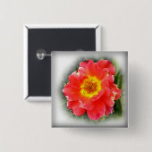 Rose im Herbst Button (Vorne & Hinten)