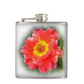 Rose im Herbst Flachmann (Vorderseite)