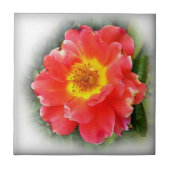 Rose im Herbst Fliese (Vorderseite)