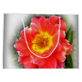 Rose im Herbst Große Geschenktüte (Rückseite)