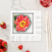 Rose im Herbst Serviette (Beispiel)