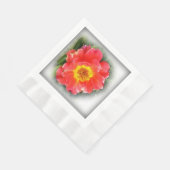 Rose im Herbst Serviette (Ecke)