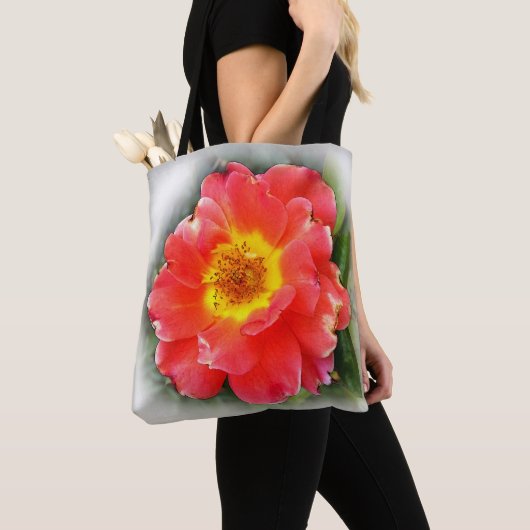 Rose im Herbst Tasche (Von Nahem)