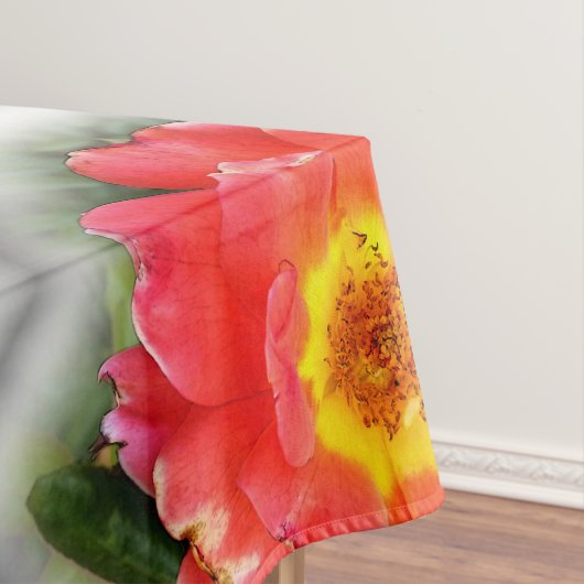 Rose im Herbst Tischdecke (Beispiel)