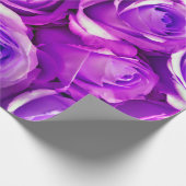 Rose im Hintergrund Valentinstag Symbol Geschenkpapier (Ecke)