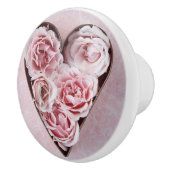 Rose im Keksschneider Keramikknauf (Rechts)