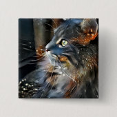 Rose im magischen Licht Button (Vorderseite)