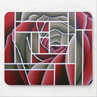 Rose im Öl durch WithAnF feine Kunst Mousepad
