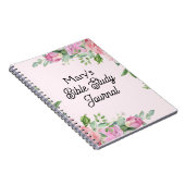 Rose im Pink Bible Studies Journal Notizblock (Rechte Seite)