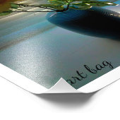 Rose im Sonnenlicht Fotodruck (Ecke)