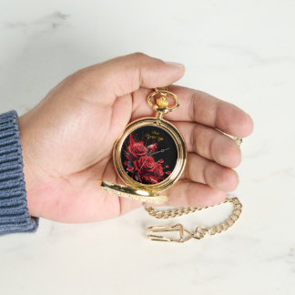 Rose in Bloom - Eleganter Geburtstag Armbanduhr