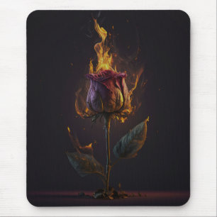 Rose in Brand Mousepad