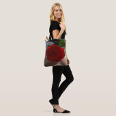 Rose in der Abenddämmerung Tasche (Am Model)