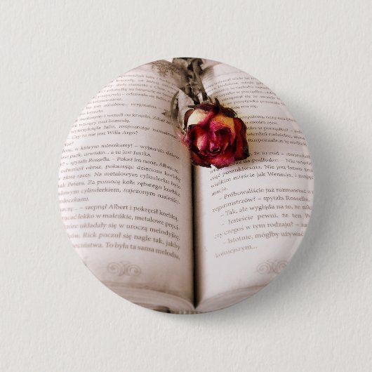 Rose in der Bibel Button (Vorderseite)
