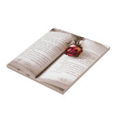 Rose in der Bibel Fliese (Seite)