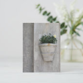 Rose in der Stadt Postkarte (Stehend Vorderseite)