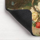 Rose in einem Korb - Josef Neugebauer Mousepad (Ecke)