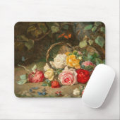 Rose in einem Korb - Josef Neugebauer Mousepad (Mit Mouse)