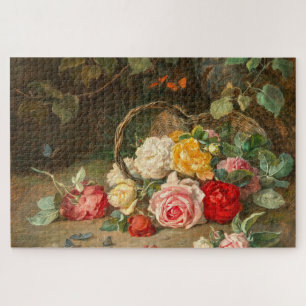 Rose in einem Korb - Josef Neugebauer Puzzle