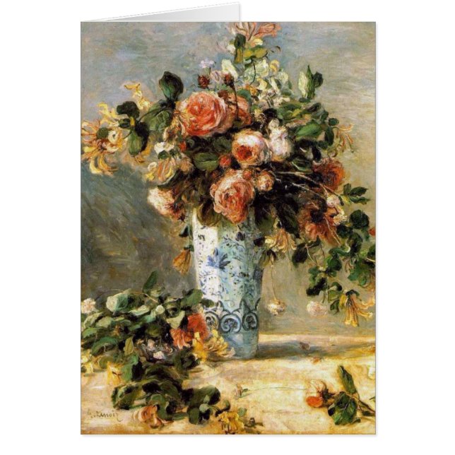 Rose in einem Vase Circa 1881 (Vorne)