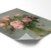 Rose in einer Vase Poster (Ecke)