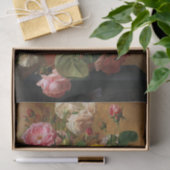 Rose in einer Vase von Aghate Pilon, florale Kunst Seidenpapier (Geschenk)