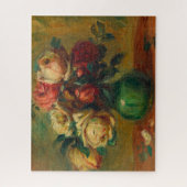 Rose in einer Vase von Pierre-Auguste Renoir Puzzle (Vertikal)