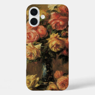 Rose in einer Vase von Pierre Renoir, Vintage Kuns iPhone 16 Plus Hülle