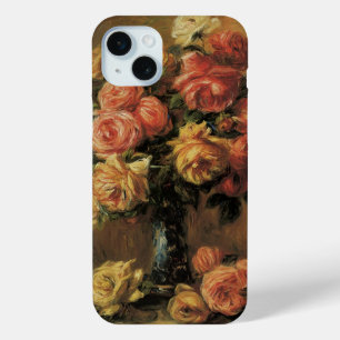 Rose in einer Vase von Pierre Renoir, Vintage Kuns iPhone 15 Mini Hülle