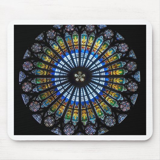 Rose in Frankreich in Straßburg Mousepad (Vorne)