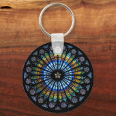 Rose in Frankreich in Straßburg Schlüsselanhänger (Vorderseite)